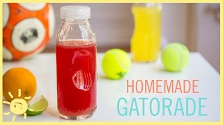 EAT  Homemade Gatorade [upl. by Hedve936]