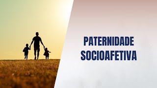 Paternidade socioafetiva [upl. by Zosema]