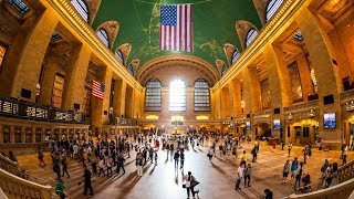 Walking Tour of Grand Central Terminal — New York City 【4K】🇺🇸 [upl. by Jala]