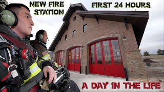 First 24 Hours in a New Fire Station  A Day in the Life [upl. by Finlay]