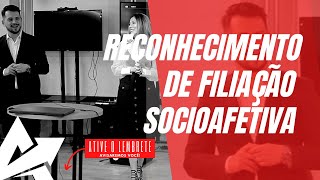 DIREITO DE FAMÍLIA Reconhecimento de filiação socioafetiva [upl. by Beffrey]