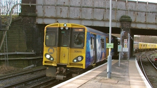 Half an Hour at 216  Birkenhead North Station 1022017  Class 507 508 terminus [upl. by Anyel]