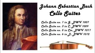 Johann Sebastian Bach  Cello suites in 432 Hz great for reading or studying [upl. by Livia]